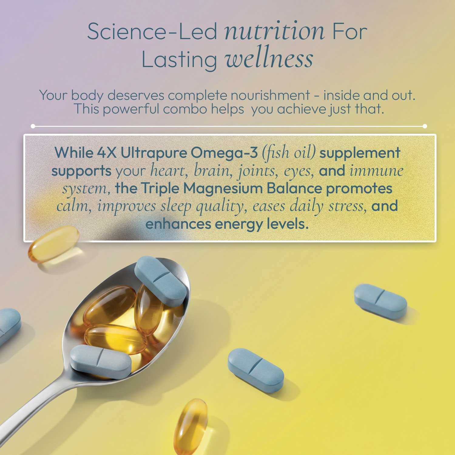 The Focus & Recovery Stack : Fish Oil + Magnesium