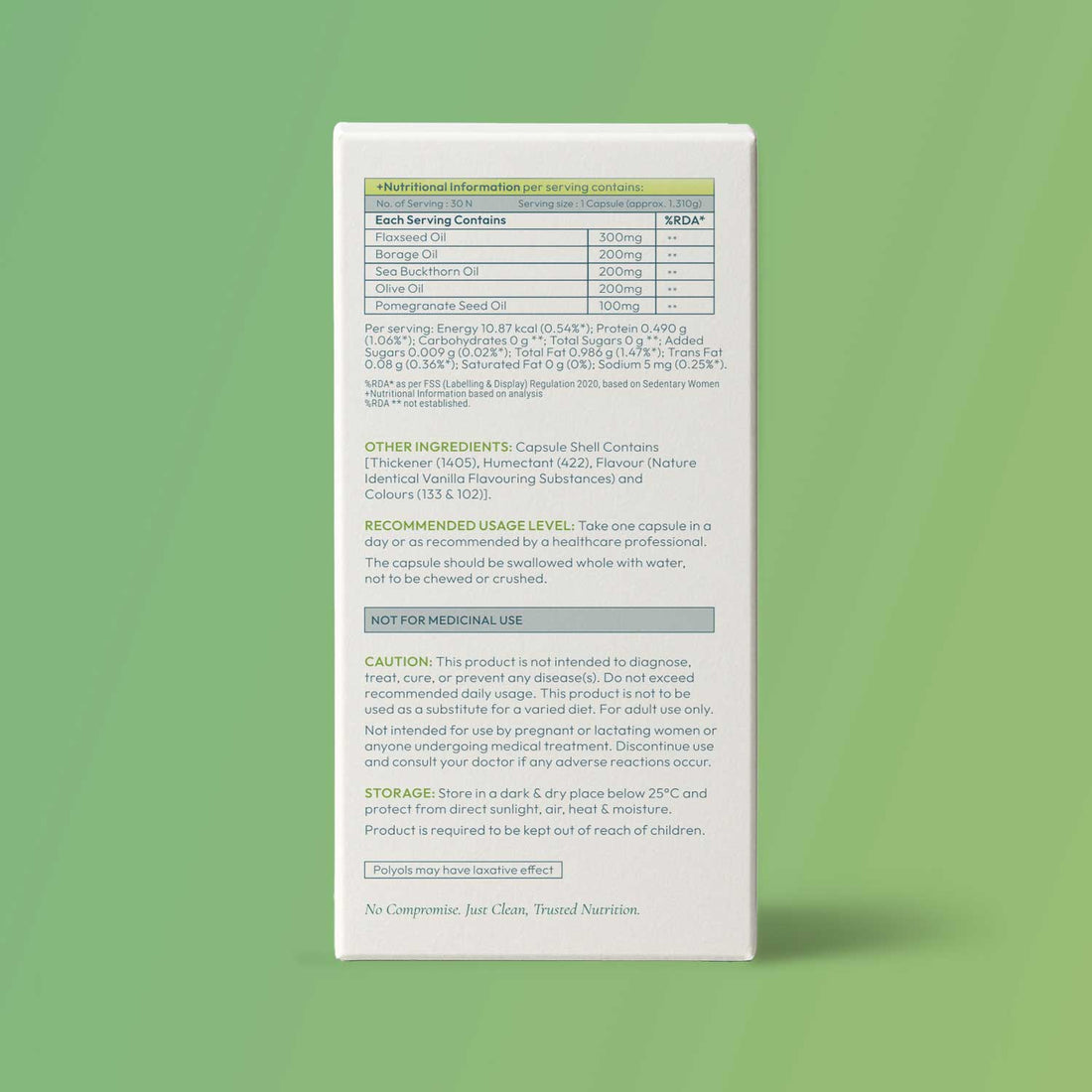 Vegan Multi Omega 3-5-6-7-9