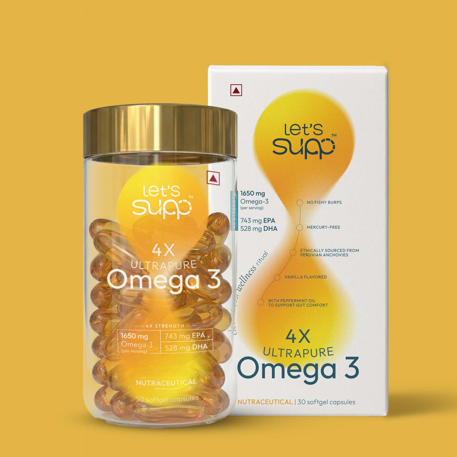 4X Ultrapure Omega 3