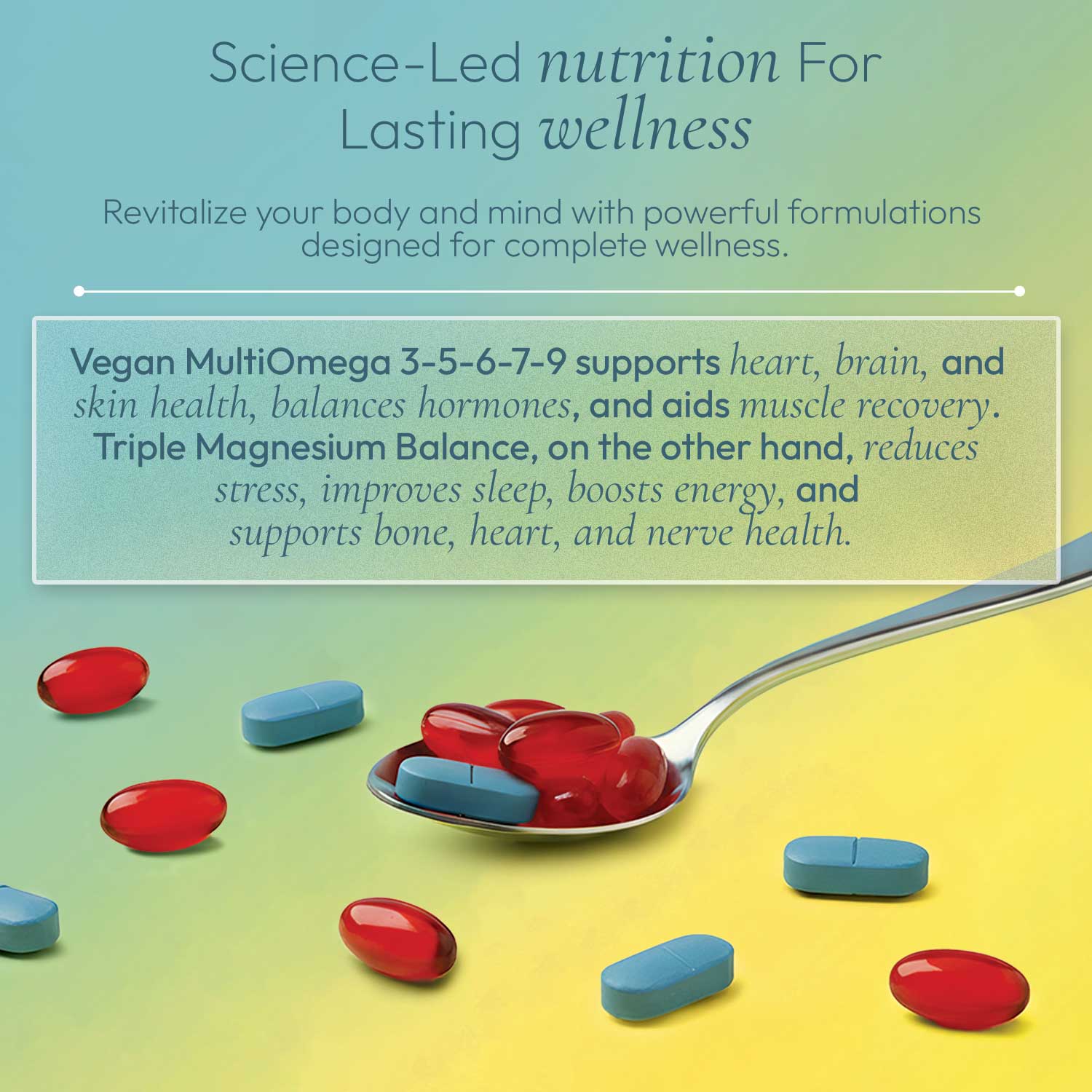 The Daily Ritual Duo :  Vegan Omega + Magnesium