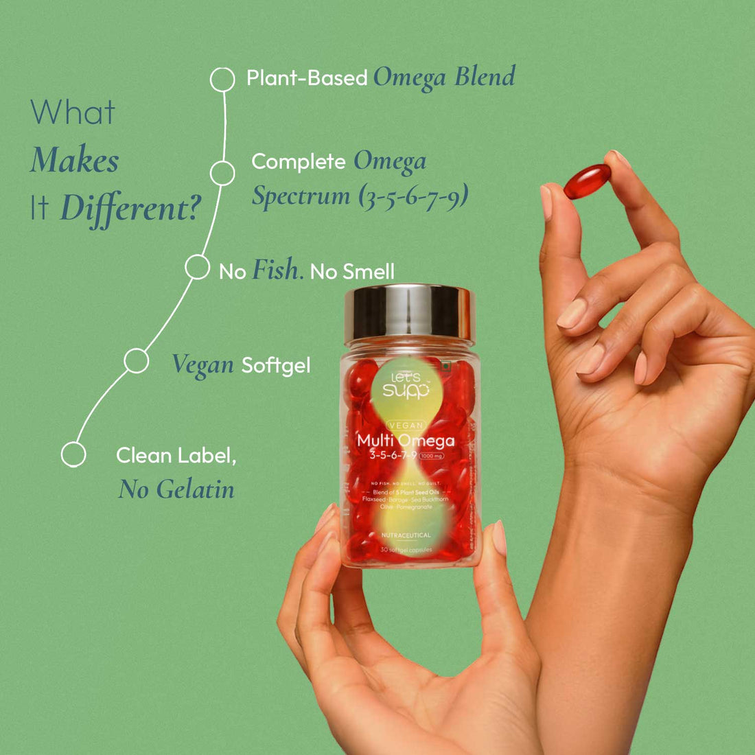 Vegan Multi Omega 3-5-6-7-9